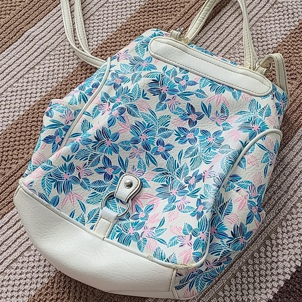 kmart floral backpack